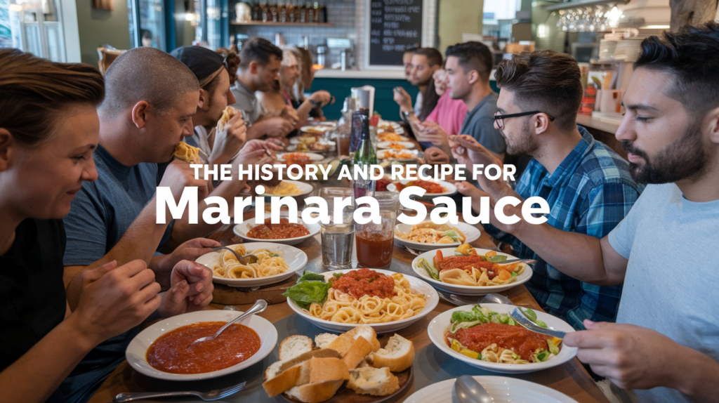 The History And Recipe For Marinara Sauce