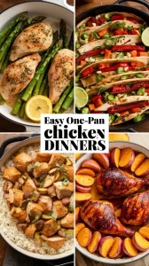 5 Easy One-Pan Chicken Dinners For Busy Weeknights