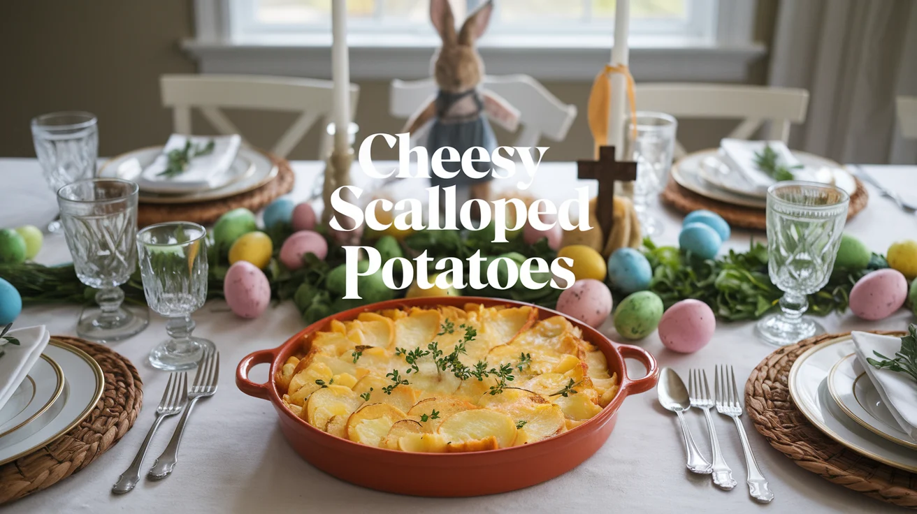 Cheesy Scalloped Potatoes From Scratch
